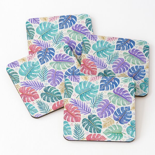 Item preview, Monstera Leaf Seamless Pattern - Tropical Barbados Collection designed and sold by Monkey Corner Studio.