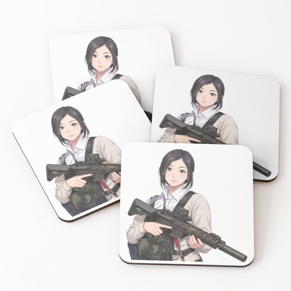 Item preview, Tactical School Girl - Anime Special Ops designed and sold by RAWLIFEGRAPHIC.