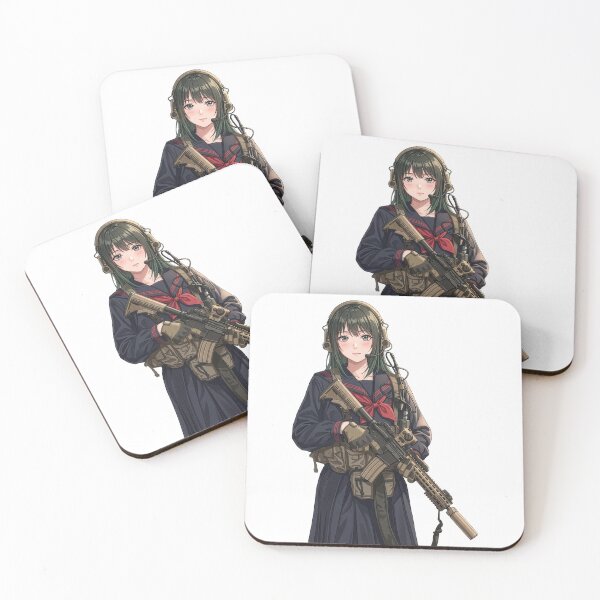 Item preview, Tactical School Girl - Anime Special Ops designed and sold by RAWLIFEGRAPHIC.