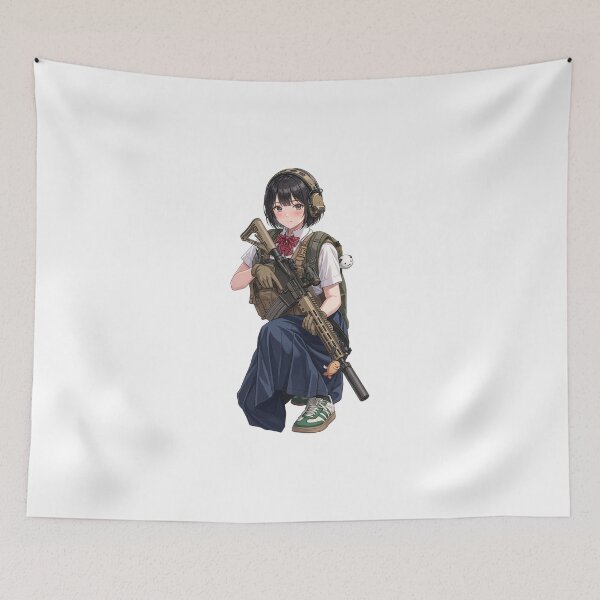Item preview, Copy of Tactical School Girl - Anime Special Ops designed and sold by RAWLIFEGRAPHIC.
