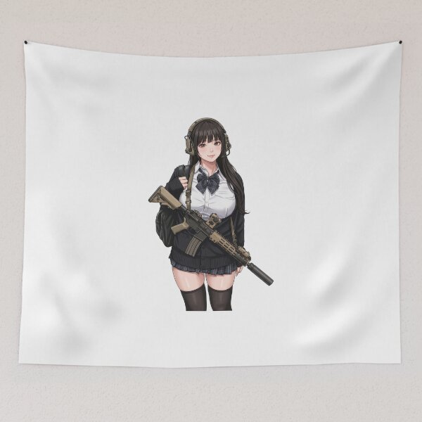Item preview, Copy of Tactical School Girl - Anime Special Ops designed and sold by RAWLIFEGRAPHIC.