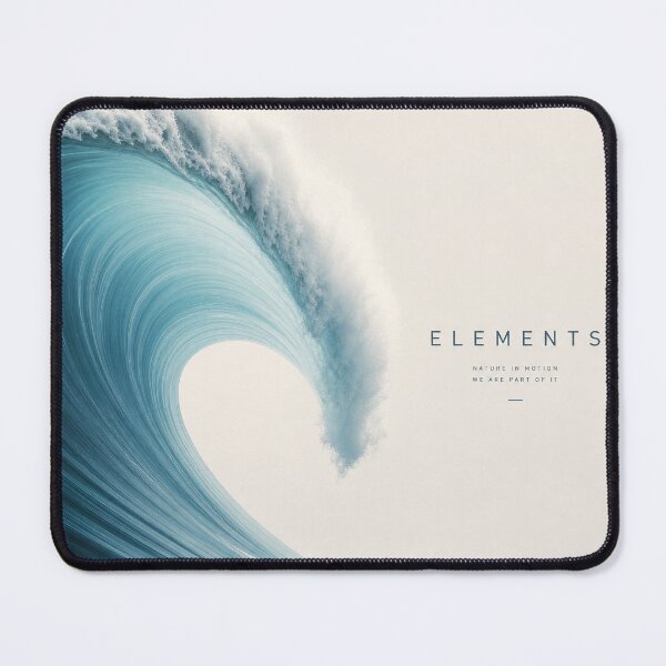 Item preview, Colossal Wave Minimalist Surf Art, Modern Ocean Poster Design designed and sold by Jandedan.