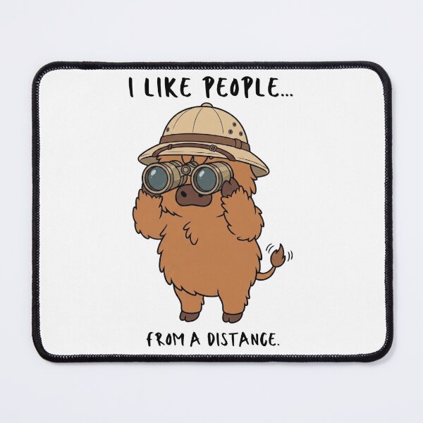 Item preview, Funny Highland Cow Introvert Humor designed and sold by Art-TJ.