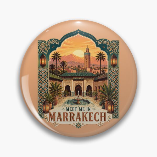 Item preview, Meet Me in Marrakech – Sunset Travel Art designed and sold by ABLAT-CREATIONS.