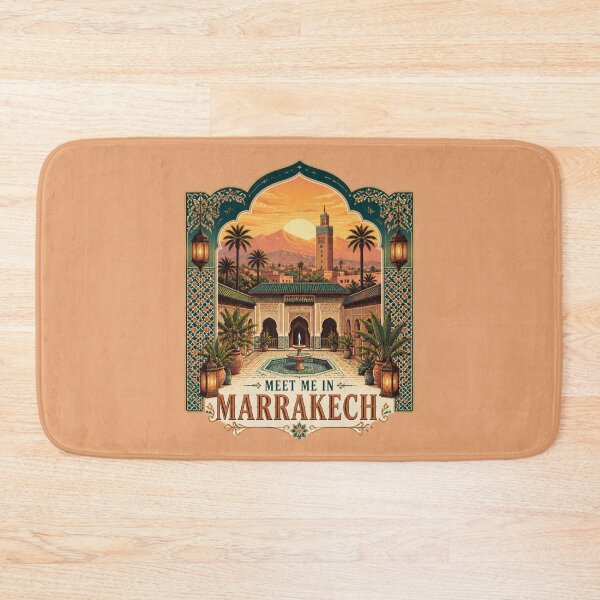 Item preview, Meet Me in Marrakech – Sunset Travel Art designed and sold by ABLAT-CREATIONS.