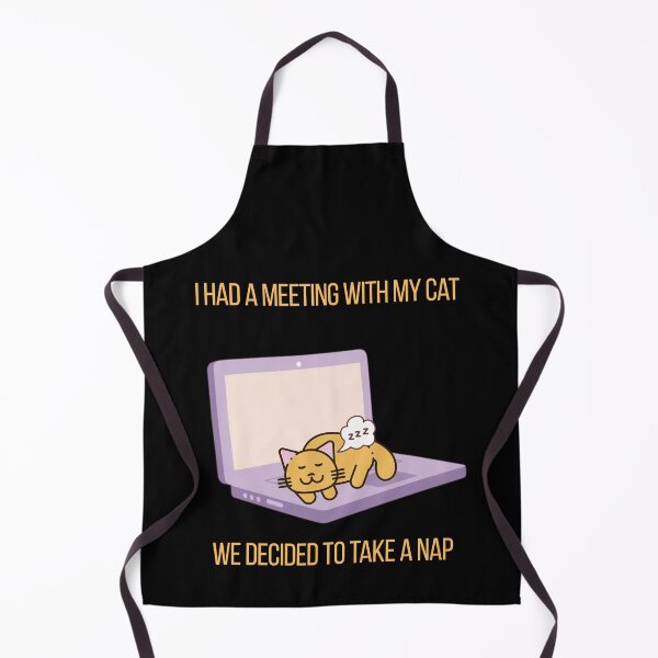 Item preview, Funny Home Office Cat Meeting Nap Time Humor designed and sold by BeardWave.