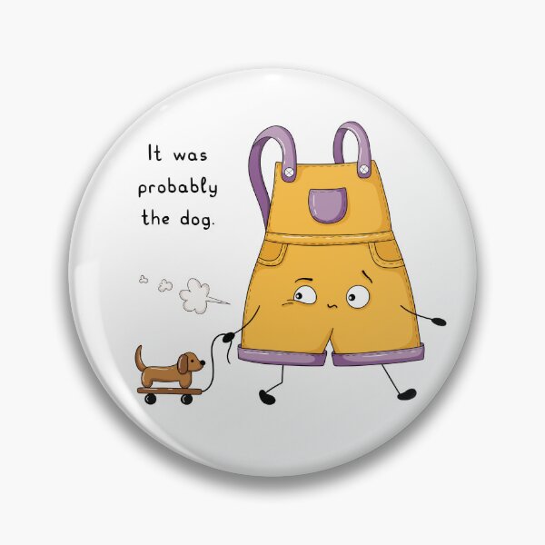 Item preview, Suspicious Overalls and the Innocent Dog designed and sold by OKartashova.