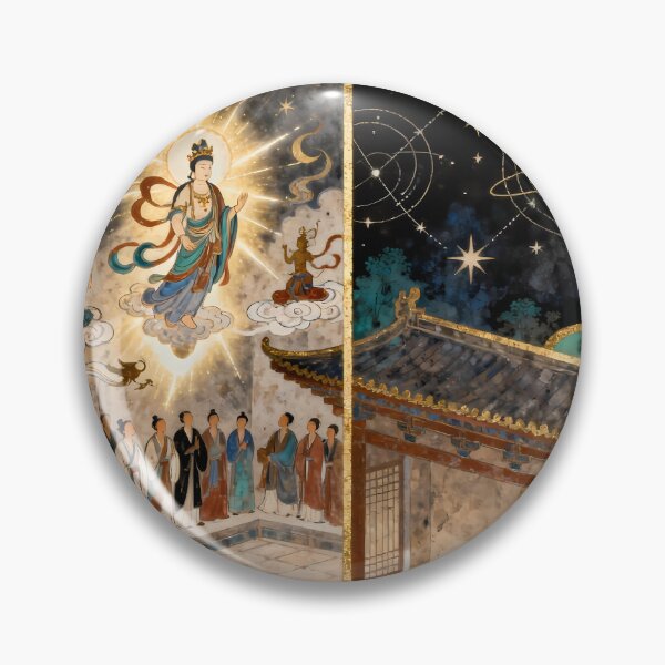 Item preview, The Solitary Sage and the Celestial Descent — Two Ways to the Divine designed and sold by Studio Lumière Zeit.