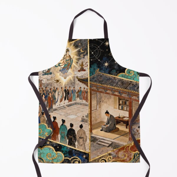 Item preview, The Solitary Sage and the Celestial Descent — Two Ways to the Divine designed and sold by Studio Lumière Zeit.