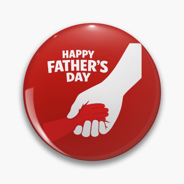 Item preview, Happy Father’s Day – Parent & Child Hand Silhouette Poster designed and sold by AtonuHaque.