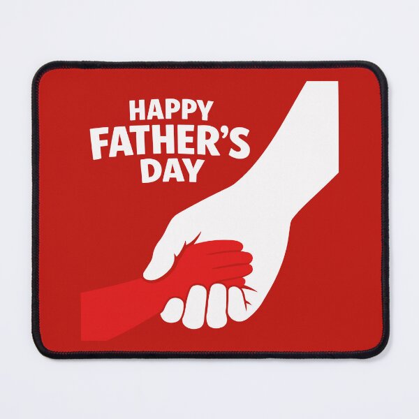 Item preview, Happy Father’s Day – Parent & Child Hand Silhouette Poster designed and sold by AtonuHaque.