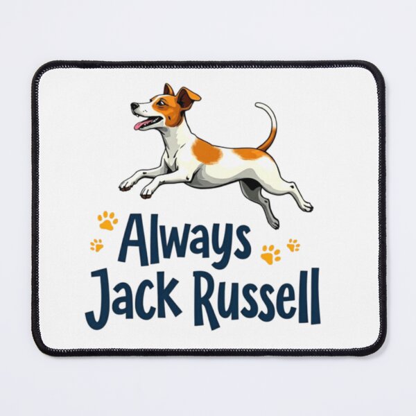 Item preview, Jumping Jack Russell Terrier Always Jack Russell designed and sold by Prints by Mat.