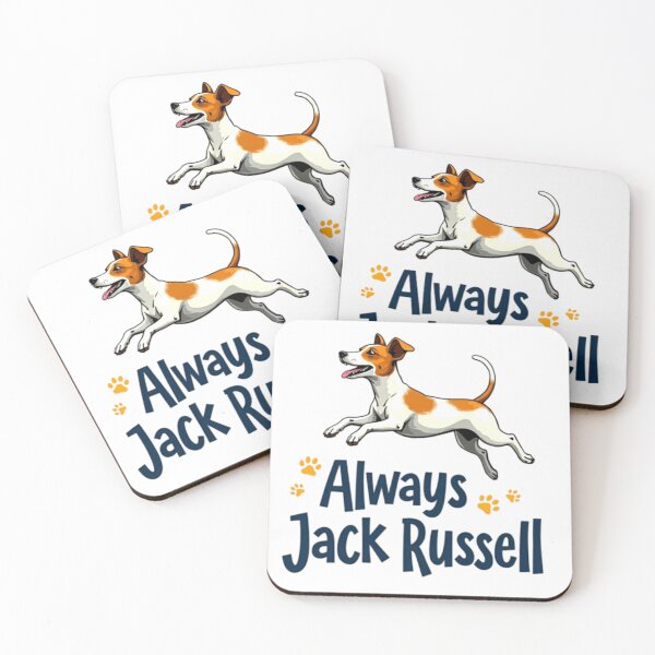 Item preview, Jumping Jack Russell Terrier Always Jack Russell designed and sold by Prints by Mat.
