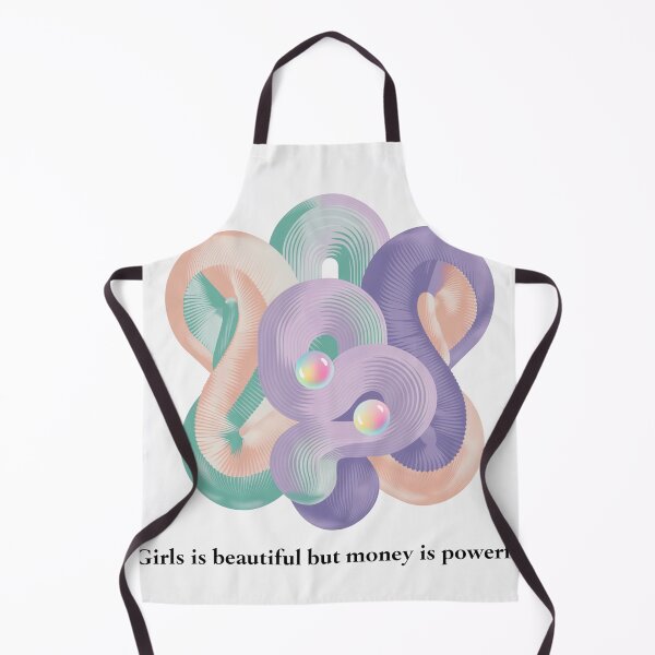 Item preview, Girls is Beautiful but Money is Powerful – Bold Attitude Quote Sticker designed and sold by inkfusionhub99.