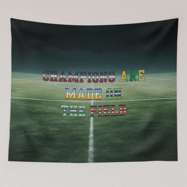 Item preview, Champions are Made on the Field #3 designed and sold by Holy JM Designs.
