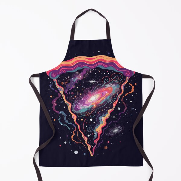 Item preview, Galaxy Pizza Slice | Cosmic Space Pizza | Surreal Food Aesthetic Sticker designed and sold by inkfusionhub99.