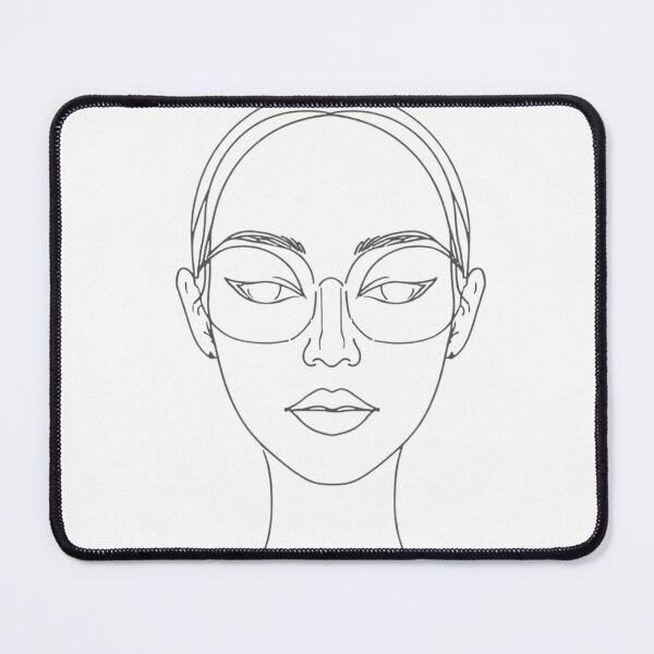 Item preview, Line Face Drawing designed and sold by Shepik.