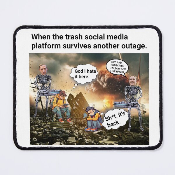 Item preview, The cancer of social media keeps surviving outages designed and sold by reallypathetic.