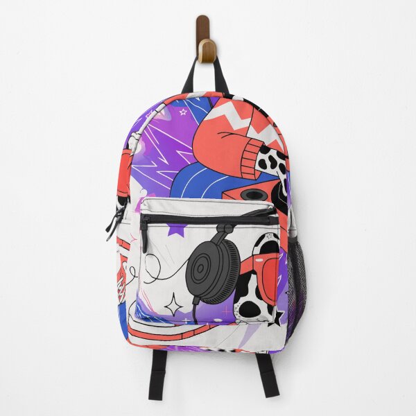 Item preview, DJ Frog Vibes | Cool Frog with Headphones DJing | Neon Music Aesthetic Sticker designed and sold by inkfusionhub99.