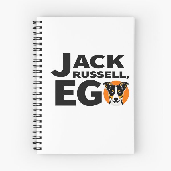 Item preview, Jack Russell Terrier with head in orange circle designed and sold by Prints by Mat.