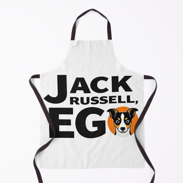 Item preview, Jack Russell Terrier with head in orange circle designed and sold by Prints by Mat.