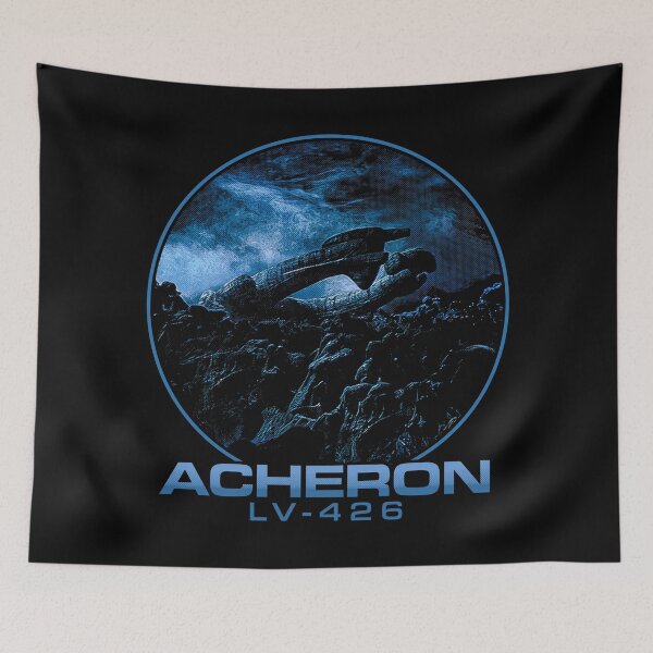Item preview, Alien LV 426 Acheron Moon Derelict Ship designed and sold by Power Up Prints.