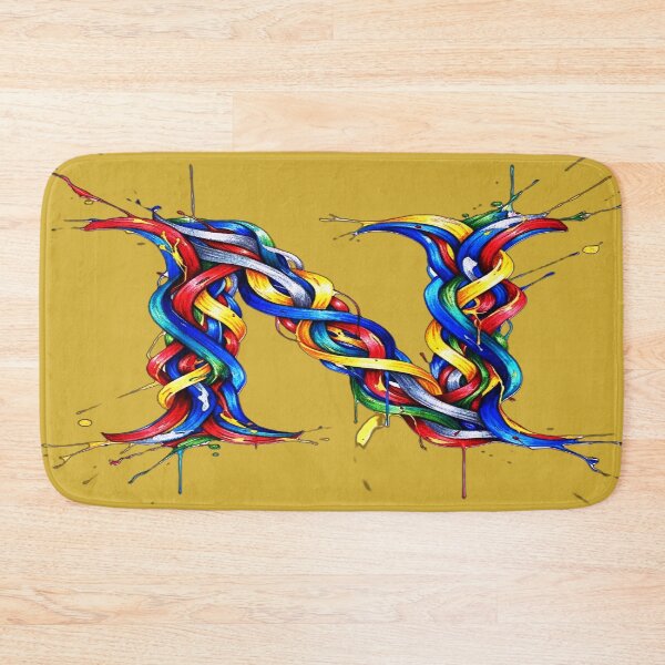 Item preview, I Am the Nice Abstract Letter N designed and sold by DesignbyDizdar.