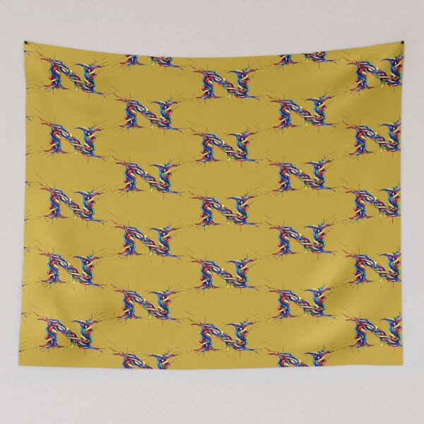Item preview, I Am the Nice Abstract Letter N designed and sold by DesignbyDizdar.