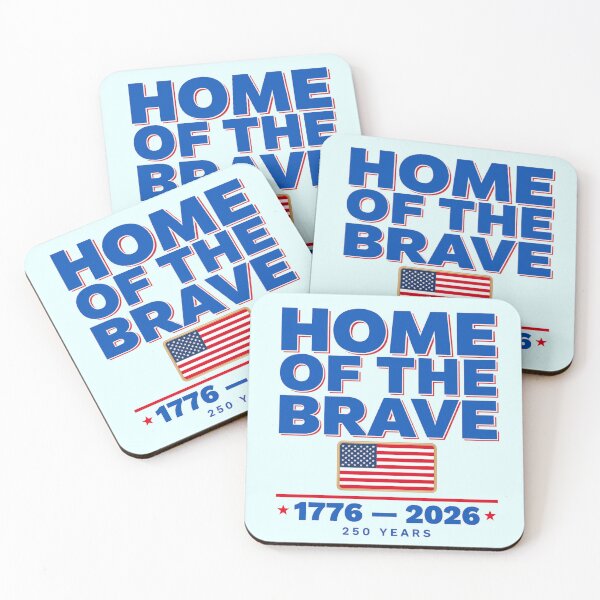 Item preview, Home of the Brave 1776 2026 Patriotic America designed and sold by Nzgiftsandmore.