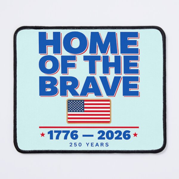 Item preview, Home of the Brave 1776 2026 Patriotic America designed and sold by Nzgiftsandmore.