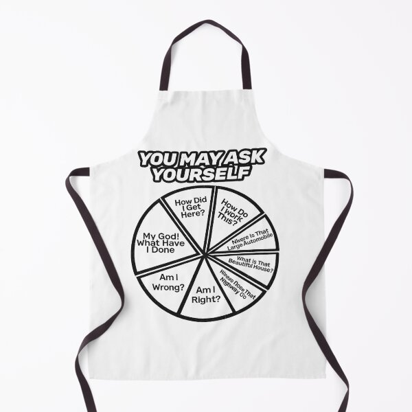 Item preview, You May Ask Yourself – Funny Overthinking Wheel Design | Existential Humour Graphic designed and sold by GarnerSupplyCo.