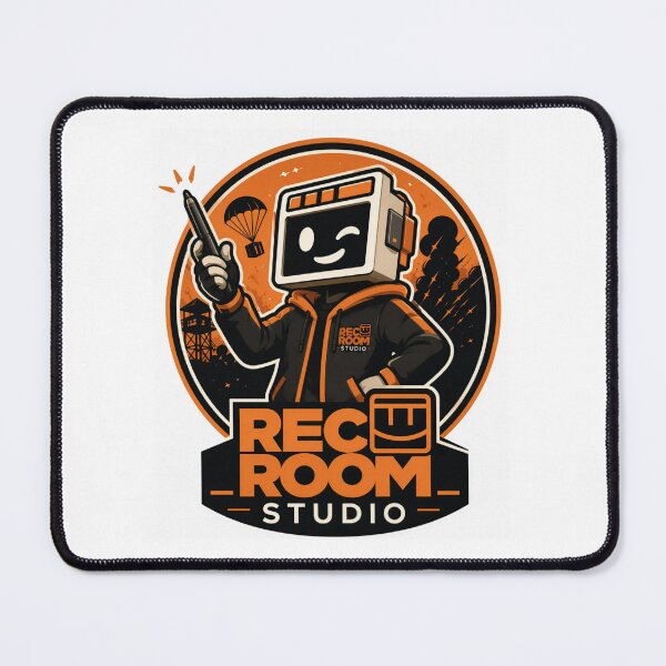 Item preview, REC ROOM STUDIO Retro Gaming Mascot designed and sold by FlatInkStudio.