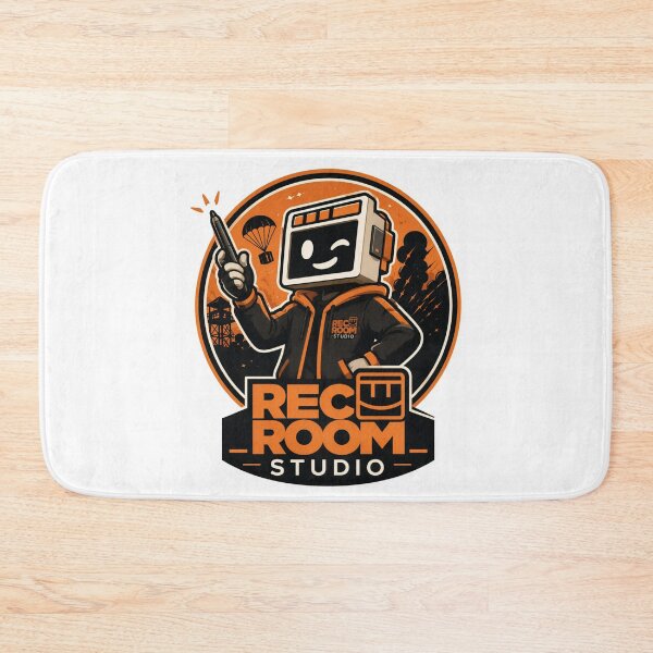 Item preview, REC ROOM STUDIO Retro Gaming Mascot designed and sold by FlatInkStudio.