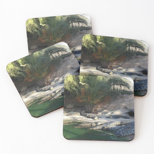 Item preview, Sunbathing among the crocodiles designed and sold by Hanen-nature21.