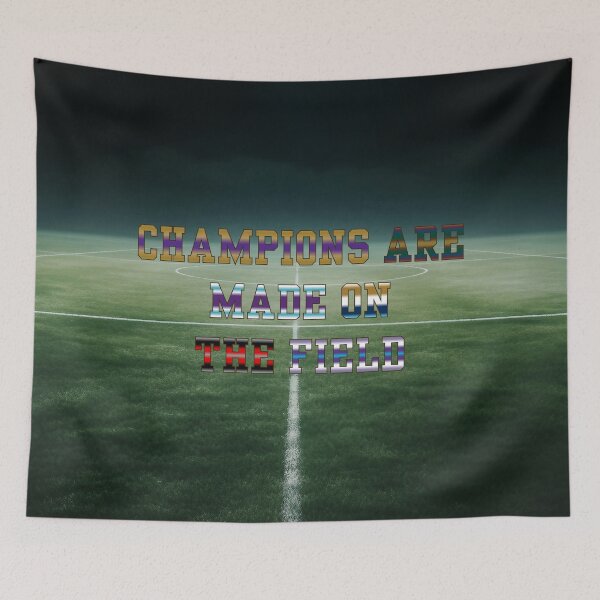 Item preview, Champions are Made on the Field #4 designed and sold by Holy JM Designs.