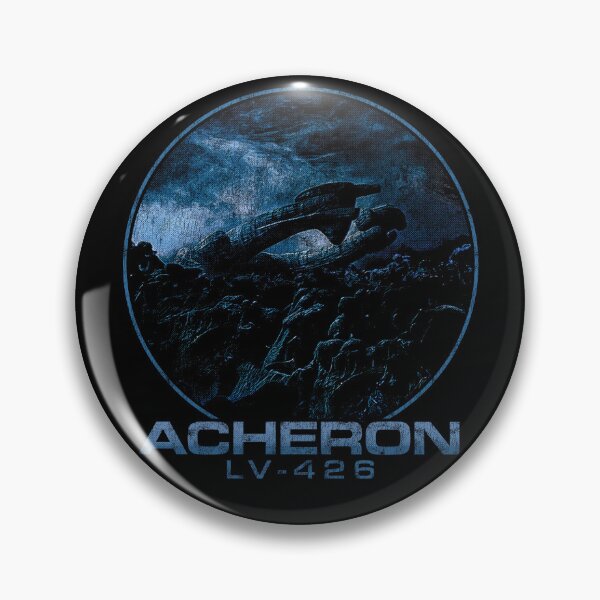 Item preview, Alien LV 426 Acheron Moon Derelict Ship Distressed designed and sold by Power Up Prints.