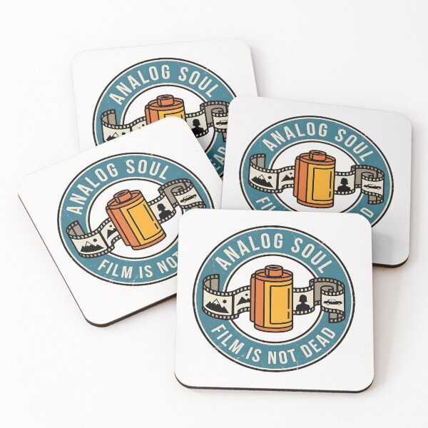 Item preview, Analog Soul Film Is Not Dead Vintage Badge designed and sold by ZETORA Studio.