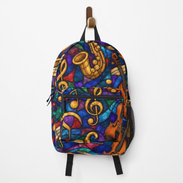 Item preview, Stained Glass Music Flow Pattern designed and sold by Dresut.