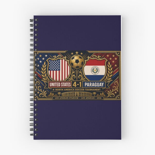 Item preview, USA Paraguay 4-1 Ornate Artwork designed and sold by BrickByDream.
