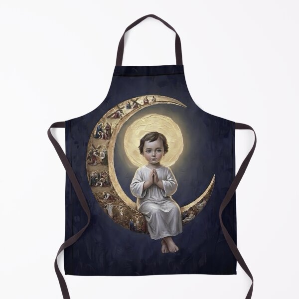 Item preview, Child Jesus on the Crescent Moon designed and sold by MByunArt.