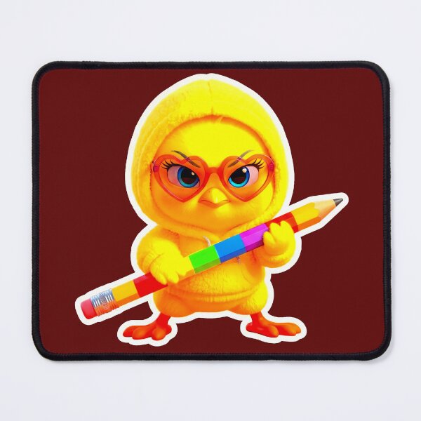 Item preview, Cute Chick Vibes – Adorable Baby Chick Stickers & Kawaii Art designed and sold by Cyber-ART-Studio.