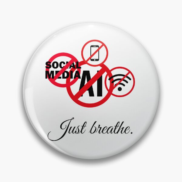 Item preview, Anti-Digital Distraction Mindfulness Graphic designed and sold by RickTShop.