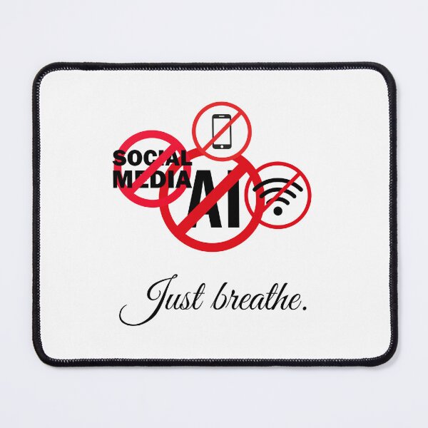 Item preview, Anti-Digital Distraction Mindfulness Graphic designed and sold by RickTShop.