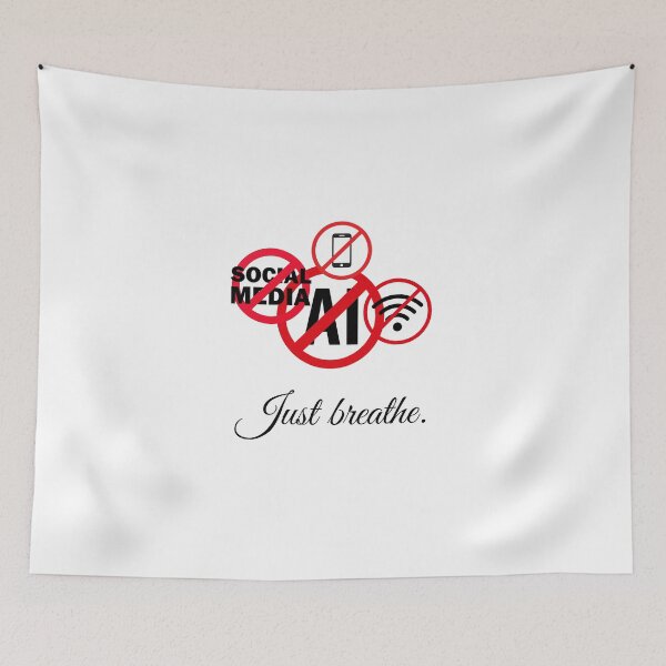 Item preview, Anti-Digital Distraction Mindfulness Graphic designed and sold by RickTShop.