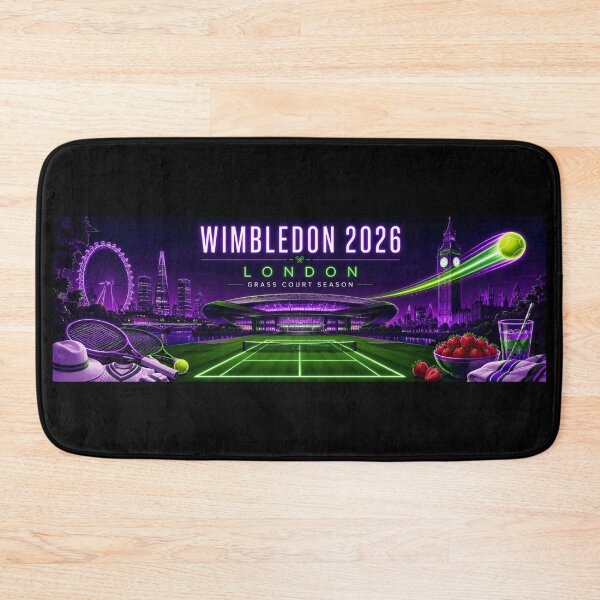 Item preview, Wimbledon 2026 Neon Tennis, London Night Tennis Cup, Grass Court Synthwave Coffee Mug designed and sold by emaga.