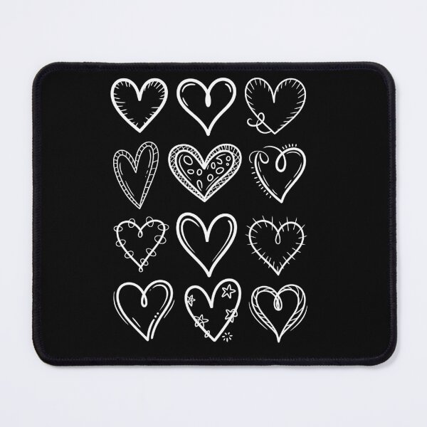 Item preview, Collection of Doodle Hearts designed and sold by jkrphoto.