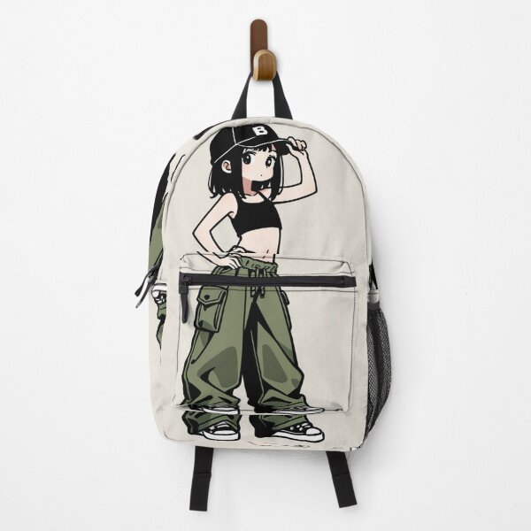 Item preview, Fashion - silhouet woman crop cargo designed and sold by AnimeShin.