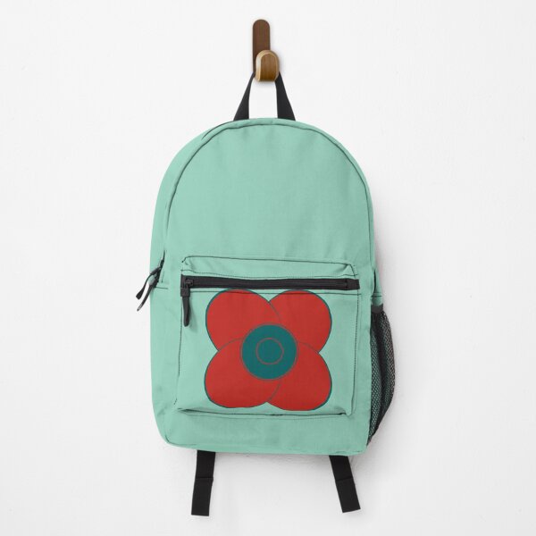 Item preview, Green and Red Vintage Flowers Design 94 designed and sold by StefanStudioArt.