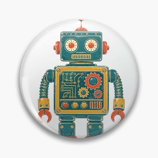 Item preview, Retro Tin Robot Vintage 1950s Sci-Fi Toy designed and sold by eignvalue.