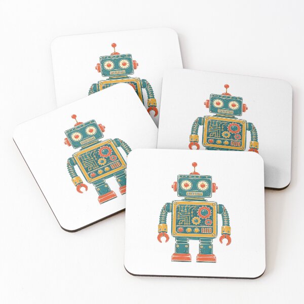 Item preview, Retro Tin Robot Vintage 1950s Sci-Fi Toy designed and sold by eignvalue.